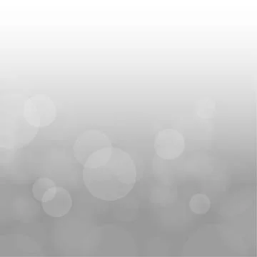 Gray clouds circles bokeh Stock Illustration