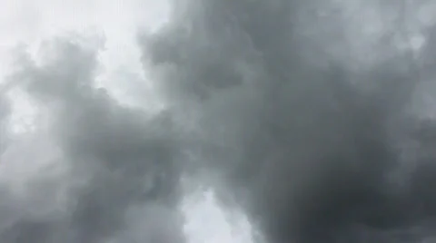 Gray clouds Video stock 450734