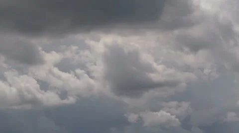 Gray clouds Stock-Footage 23578132