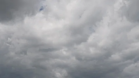 Gray clouds in motion timelapse 4k high quality resolution Video stock 109428221