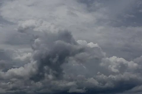 Gray clouds Stock Photos