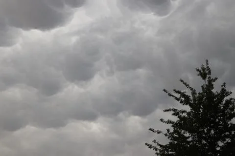 Gray clouds Stock Photos