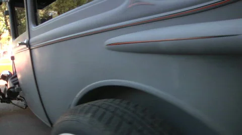 Gray Club Wagon Stock Footage 874501