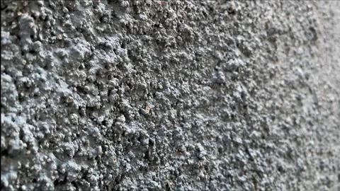 Gray Coarse Plaster Texture Fine Art Decorative Interior Background Wall Stock Footage 318321805