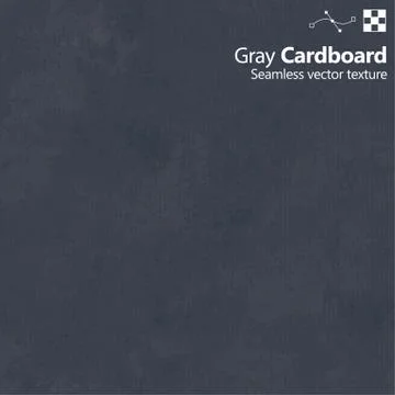 Gray color cardboard seamless vector texture. Иллюстрация