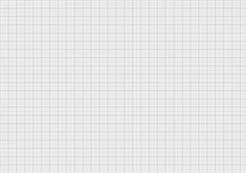Gray color graph paper on a4 sheet size Stock Illustration