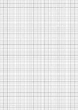 Gray color graph paper on vertical a4 sheet Illustrazione stock