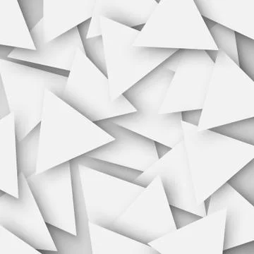 The gray colored abstract polygonal geometric texture, triangle 3d background Stock Illustration