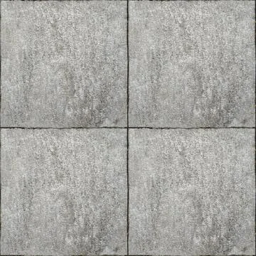 Gray colored square paving stone, Seamless tiled stone Stock Photos