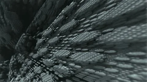 Gray complex structures m1045T Stock Footage 10712851