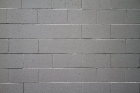 Gray concrete block wall Stock Photos