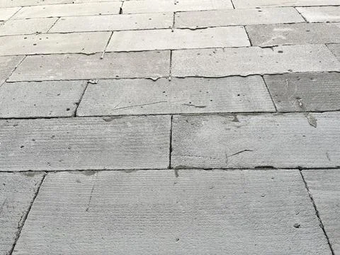 Gray Concrete Brick Pavement Surface Texture Background for Construction Stock-Fotos
