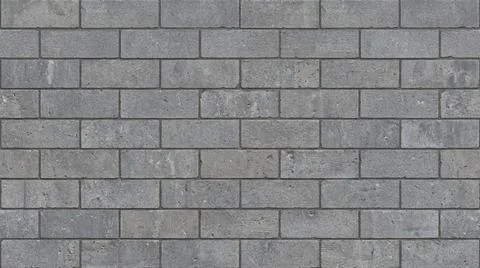 Gray Concrete Brick Wall Texture Pattern. Stock-Fotos