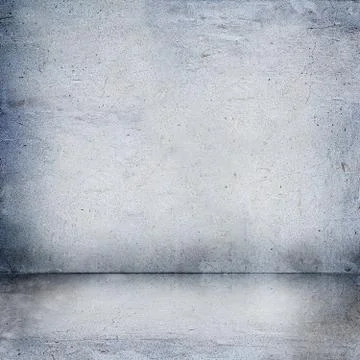 The gray concrete wall and floor close up 스톡 일러스트