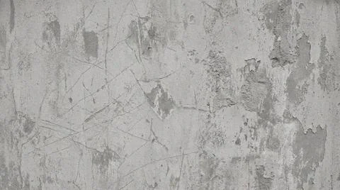 Gray concrete wall with cracks texture. Fotos Stock