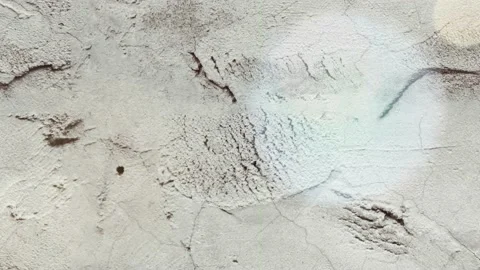 Gray concrete wall with strokes and grain.  Stock Footage 239369551