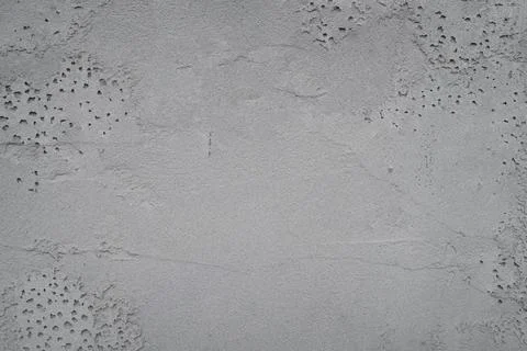 Gray Concrete Wall Texture Background with Rough Distressed Cement Surface Stock Photos