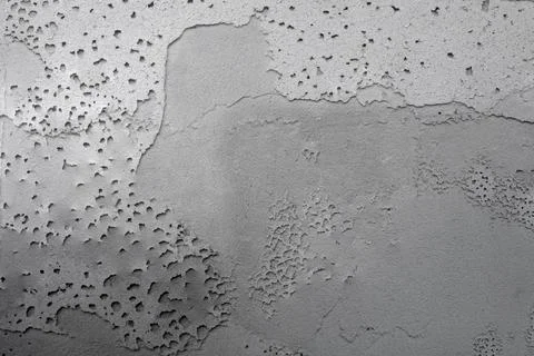 Gray Concrete Wall Texture Background with Rough Distressed Cement Surface Stock Photos