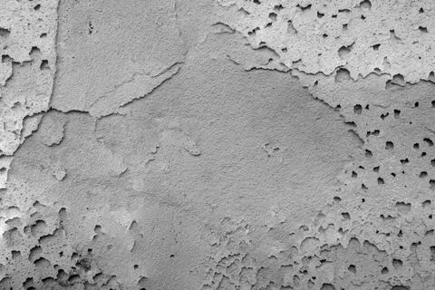 Gray Concrete Wall Texture Background with Rough Distressed Cement Surface Stockfoto's