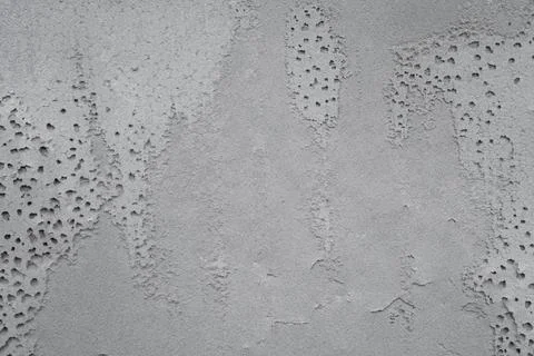 Gray Concrete Wall Texture Background with Rough Distressed Cement Surface Stock Photos