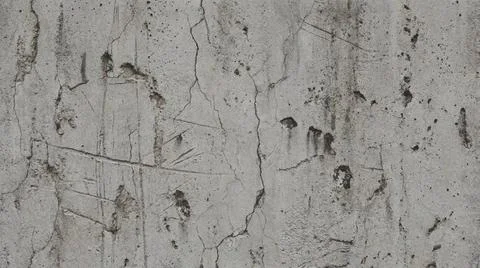 Gray cracked concrete wall texture background. Fotos Stock