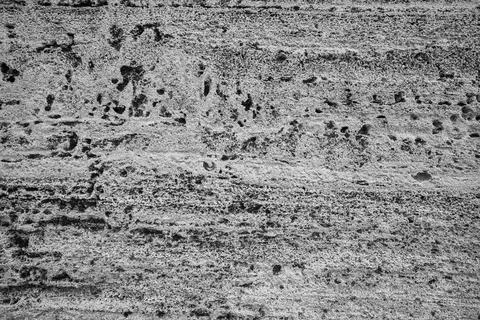 Gray Cracked Stone Wall Background, Surface Cave Rock Wall.Gray Stone Textu.. Stock Photos