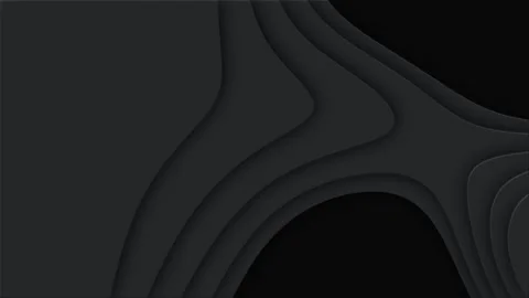 Gray cutted abstract background pattern of lines and waves Stock Footage 248178430