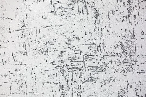 Gray decorative bark beetle bug plaster texture with imitation of trunk Stock Photos