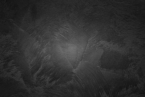 Gray decorative plaster grunge background with vignette. Stock Photos