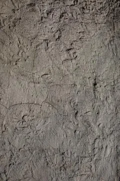 Gray decorative plaster Stock Photos