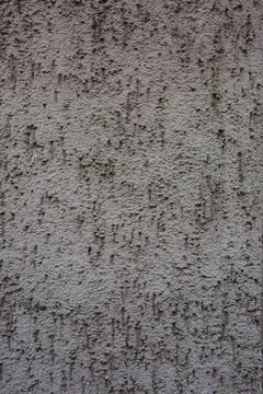 Gray decorative plaster Stock Photos