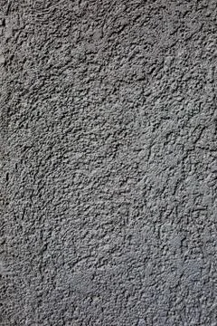 Gray decorative plaster Stock Photos