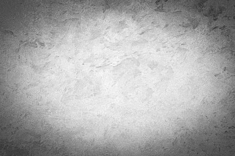 Gray decorative plaster texture with vignette. Abstract grunge background w.. Stock Photos