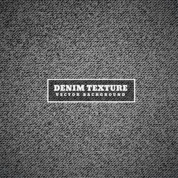 Gray denim texture Stock Illustration