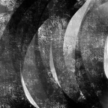 Gray Distressed Circular Sweep Abstract Background Stock Illustration