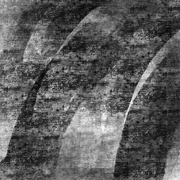 Gray Distressed Curved Stripe Texture Background Stock Illustration