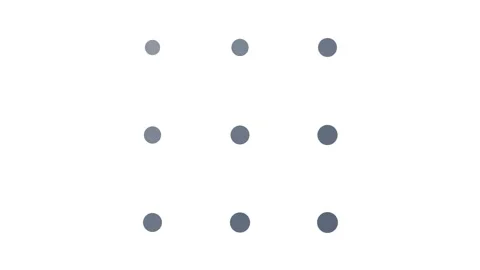 Gray Dots Loading Screen Loop Stock Footage 341362599
