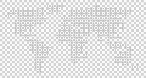Gray dotted pattern world map, centered on Europe and Africa 스톡 일러스트