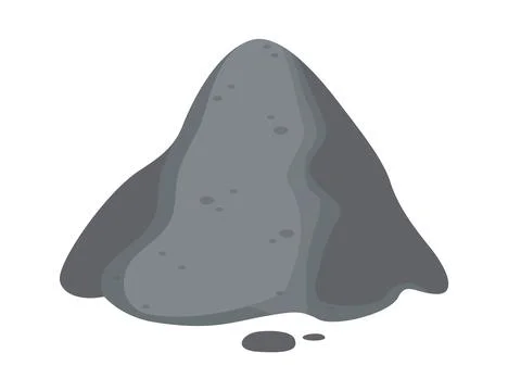 Gray dust cement for building, Fine textured cement powder for construction use Stock Illustration