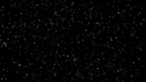 Gray dust particles floating on black background seamless loop 4K Stock Footage 342301387