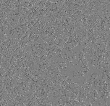 Gray embossed small flowers background Stock Illustration