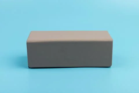 Gray empty rectangular box for branding, presentation and mockup Stock Photos