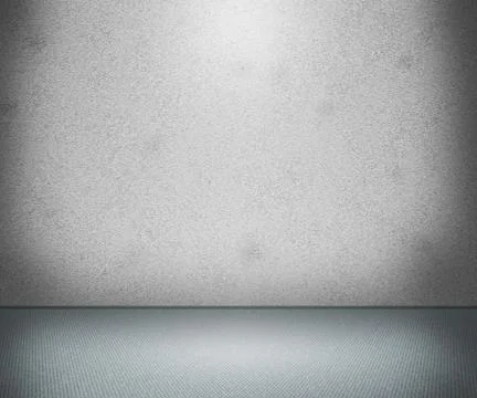 Gray empty room Stock Illustration