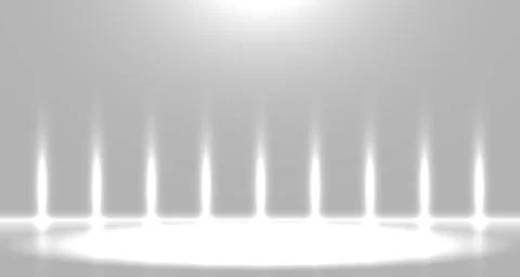 Gray empty room studio gradient used for background with spotlight and displa Illustrazione stock