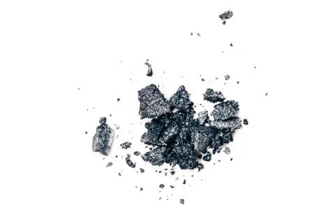 Gray eye shadows with shimmer Stock Photos
