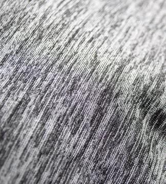 Gray fabric with black inserts . Stock Photos