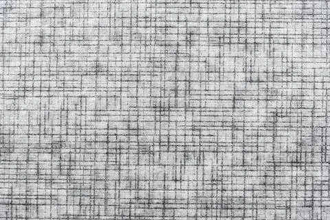 Gray fabric. Material for tailoring. Pattern with straight small dark lines Stock Photos