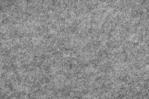 Gray felt background - close-up of a soft fabric surface. Stock Photos