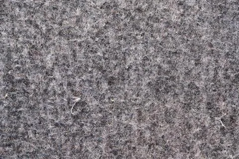 Gray Felt Material With Soft Mottled Fibers For Decor And Acoustics Stock Photos