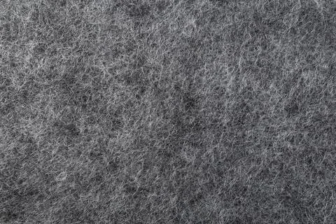 Gray felt structure hairy texture close up, abstract backdrop Stock Photos